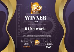 B4 Networks Recognized Among Canada’s Top 50 IT Companies for 8th Year
