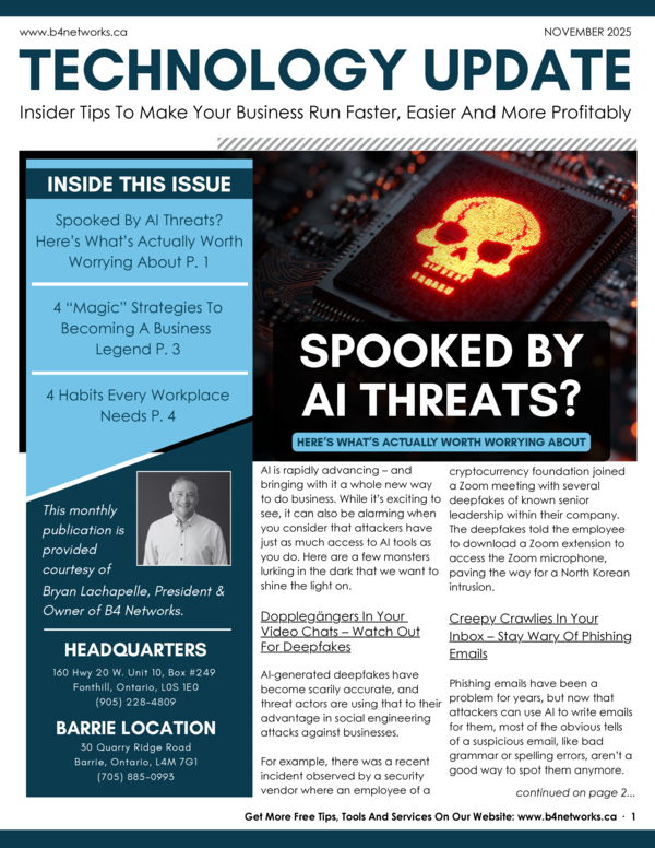 technology update november 2025 newsletter